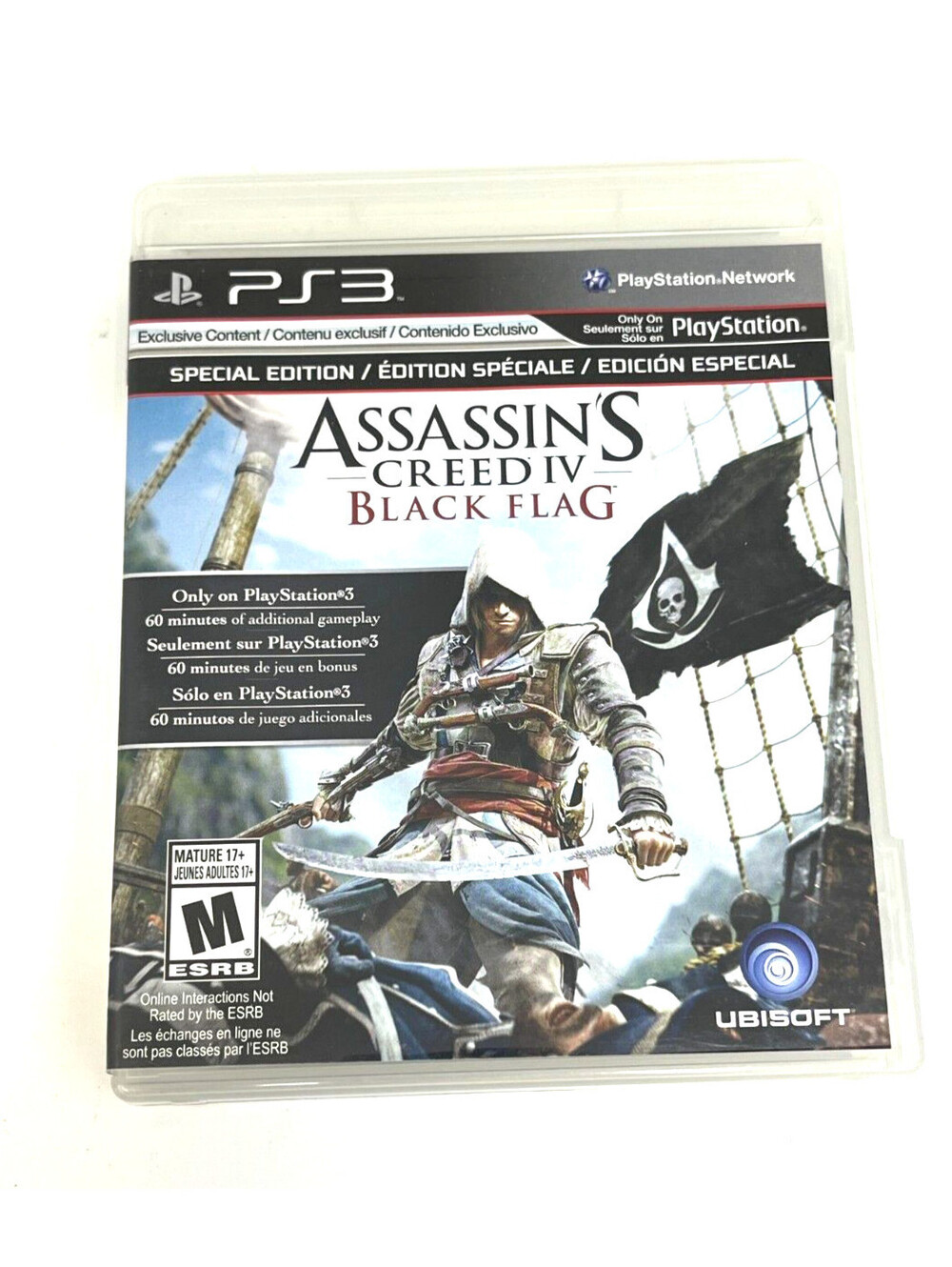 Assassin's Creed IV Black Flag Playstation 3 PS3 Game W/ Original Insert Manual